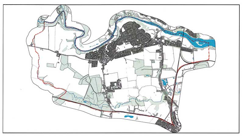 map of Choppington Parish Council